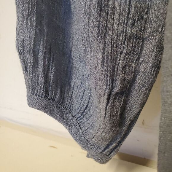 Knox Rose Cottage Core Boho‎ Peasant Top Long Sleeve Crochet Collar Sz XS - Picture 6 of 9